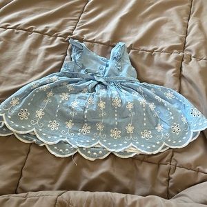 Baby girls denim dress